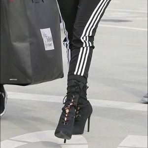 Yeezy Season 4 Canvas Lace Up Boots